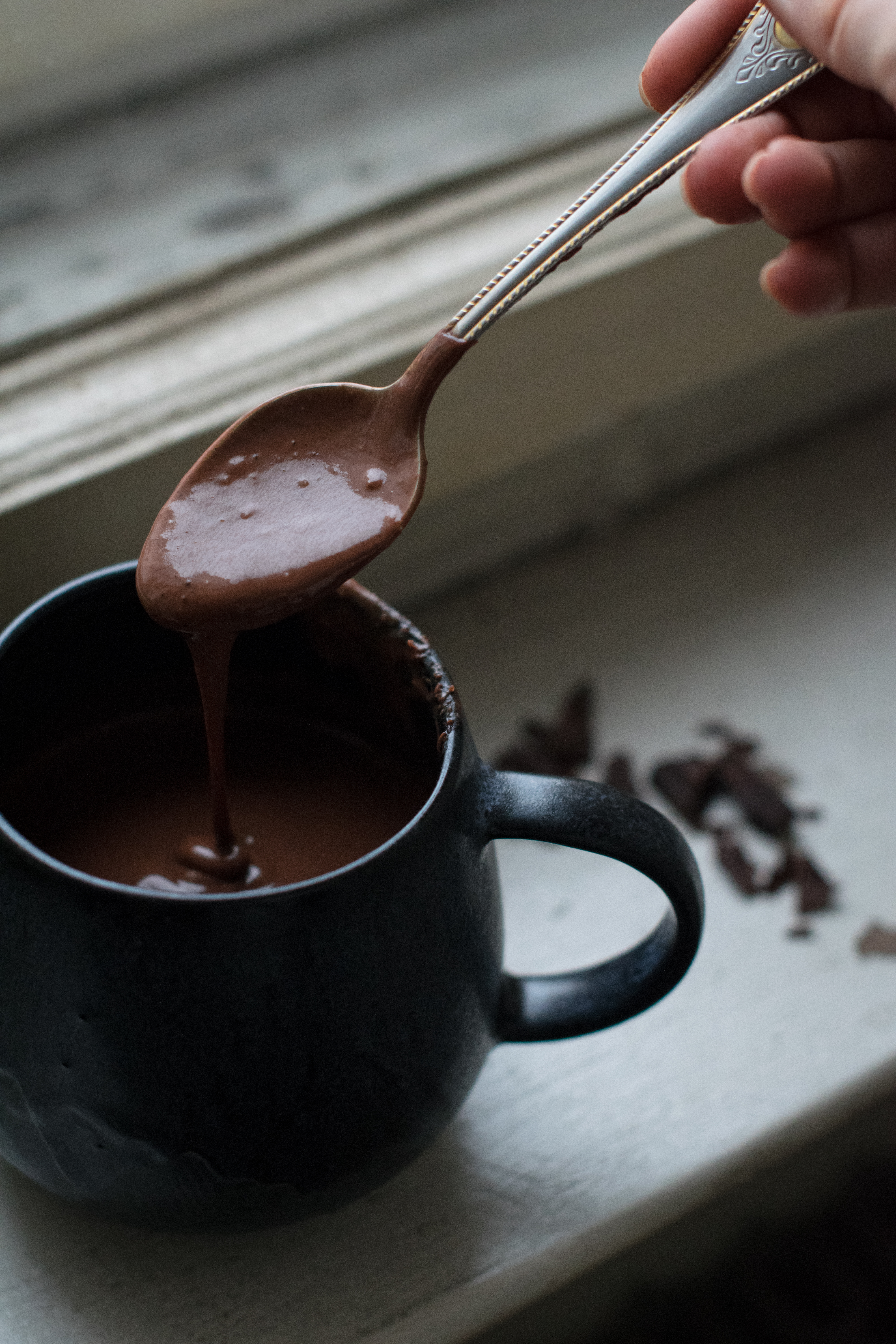 Ciocolatta / chocolat chaud épais (Italie) : Recette de Ciocolatta / chocolat  chaud épais (Italie)