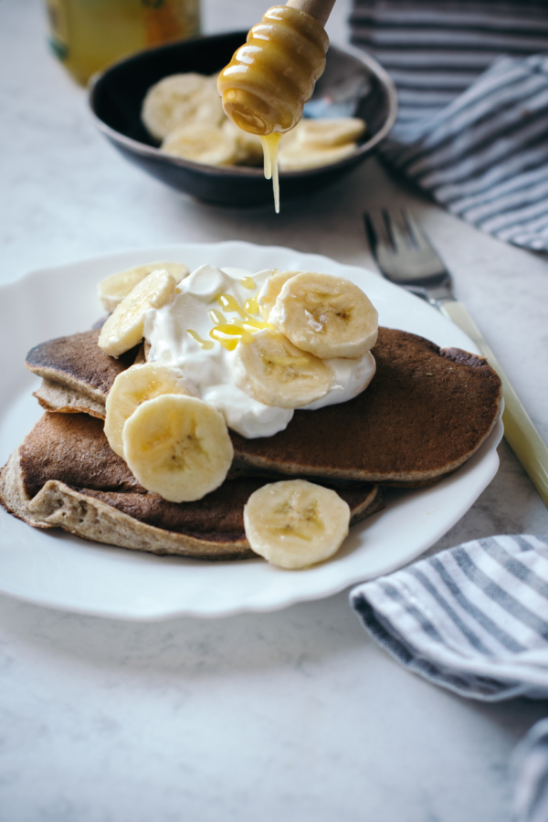 Pancakes Banane Sarrasin Pour Les Sportifs In The Mood For Food